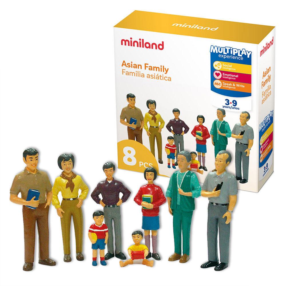 Miniland Set figurica Porodica Azija