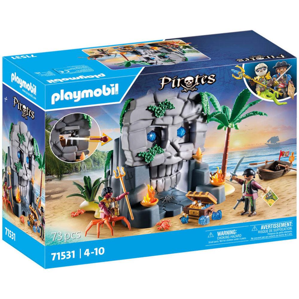 Playmobil Set za igru Ostrvo lobanja Pirates, 73 dela