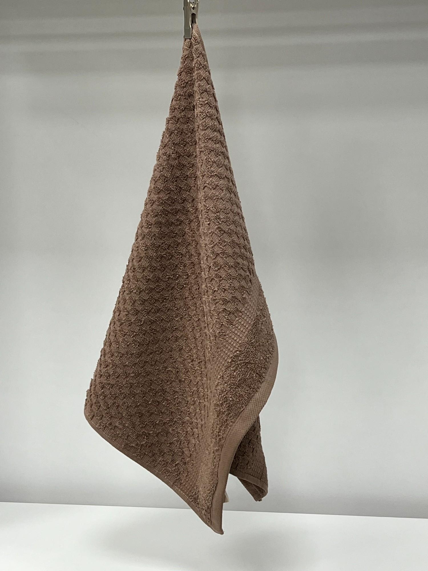 VIKTORIJA Peškir Stock 50x80cm S61 Dezen, Braon