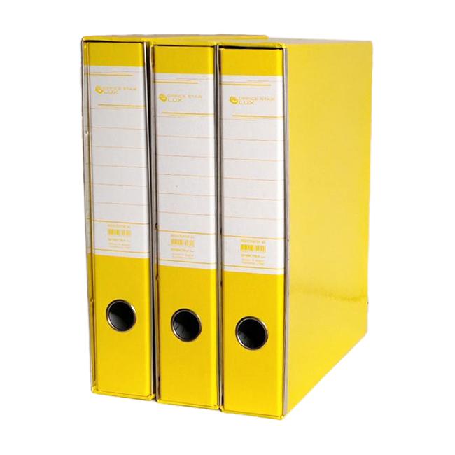 Registrator A4 Office Star Lux, Uski, Žuti