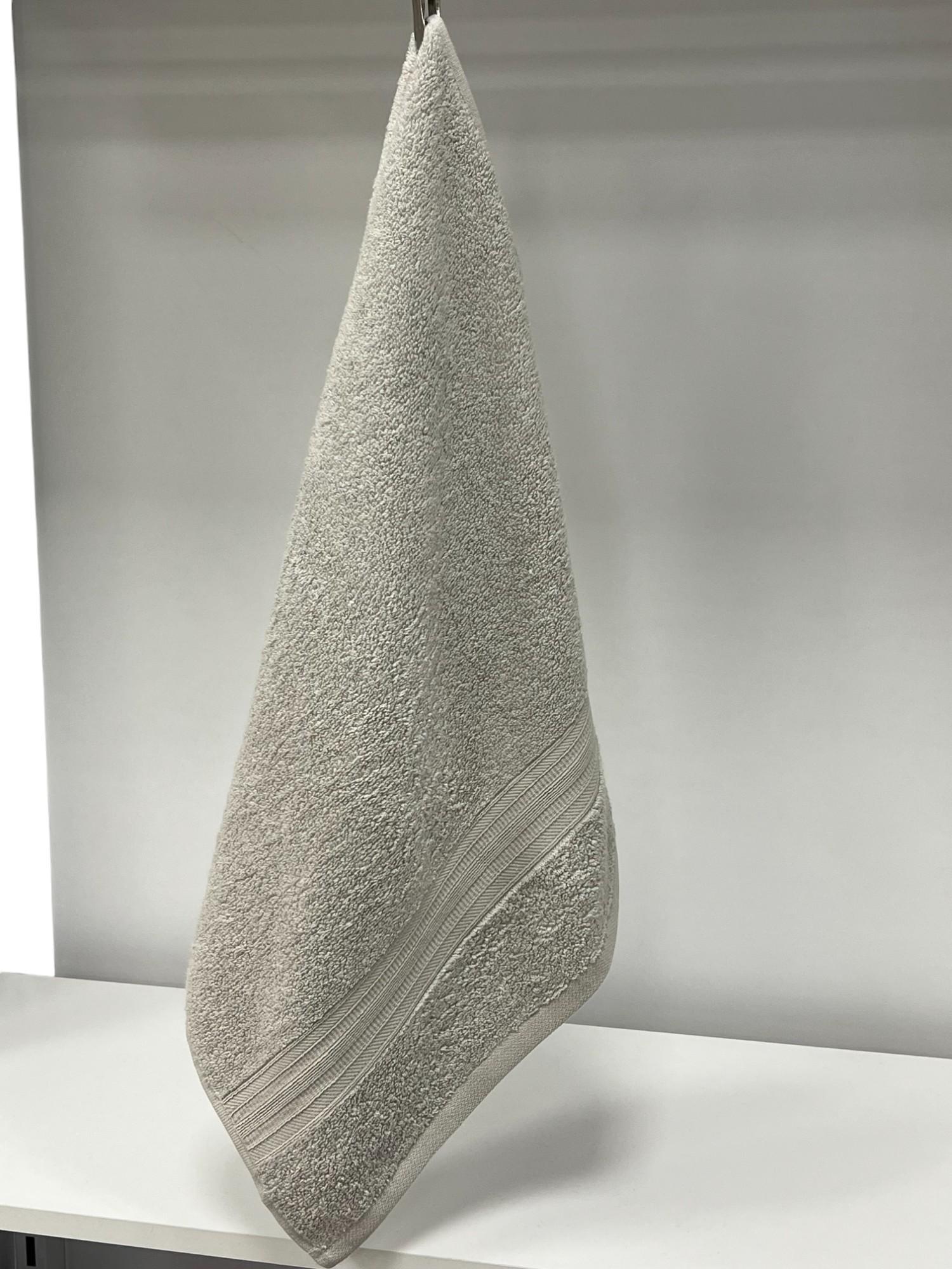 VIKTORIJA Peškir Stock 50x90cm S52 Dezen, Sivi