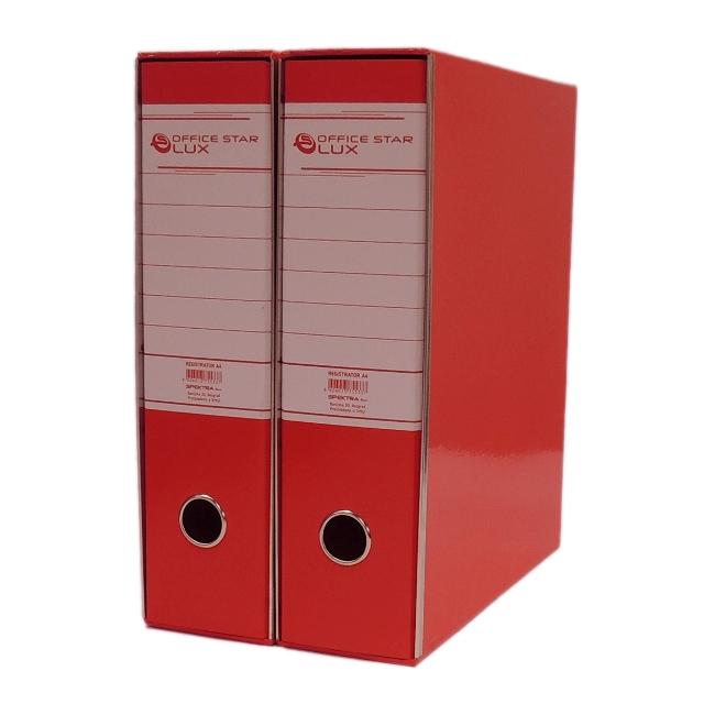 Registrator A4 Office Star Lux, Crveni