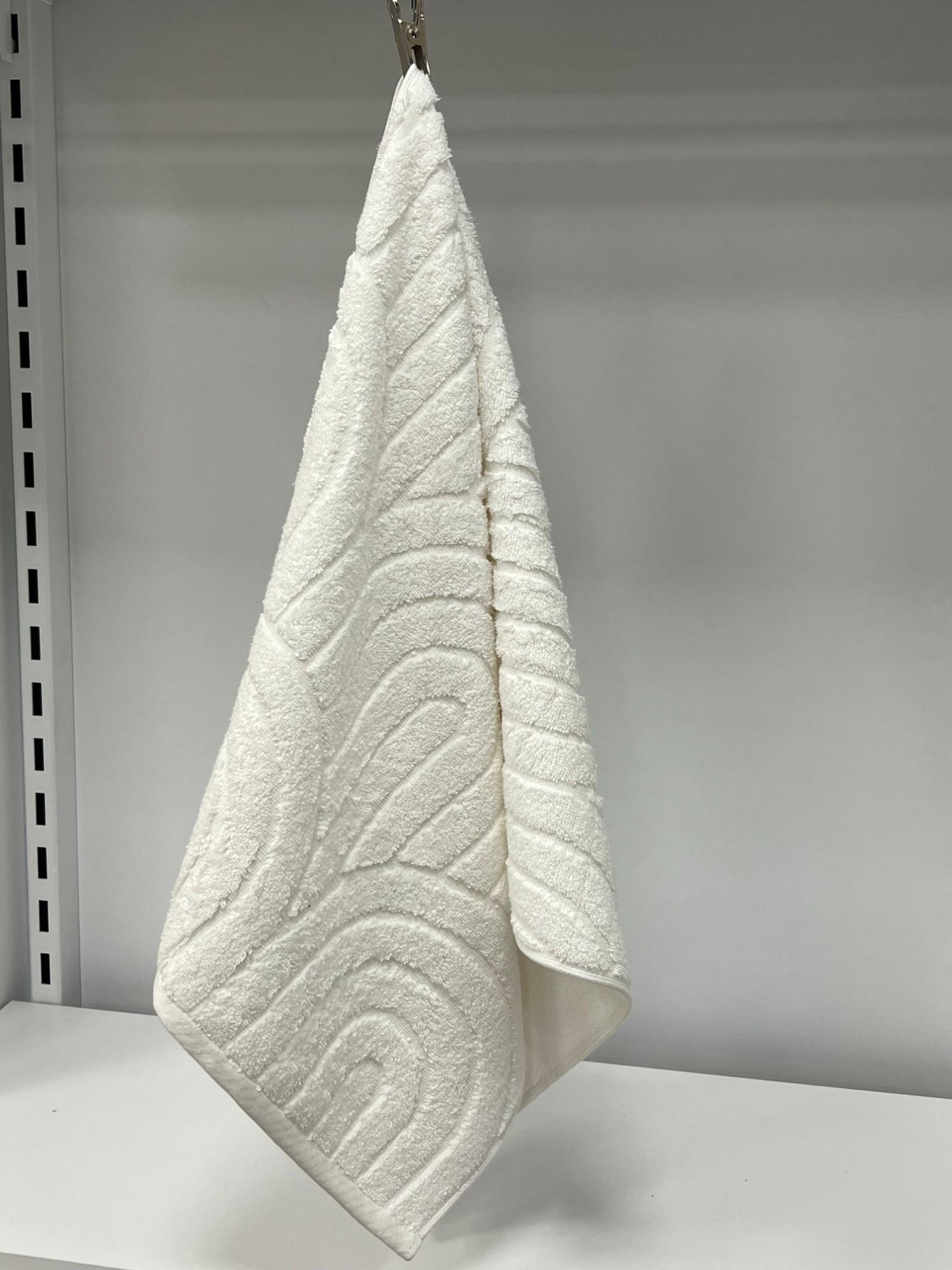 VIKTORIJA Peškir Stock 50x100cm Dezen S10, Beli