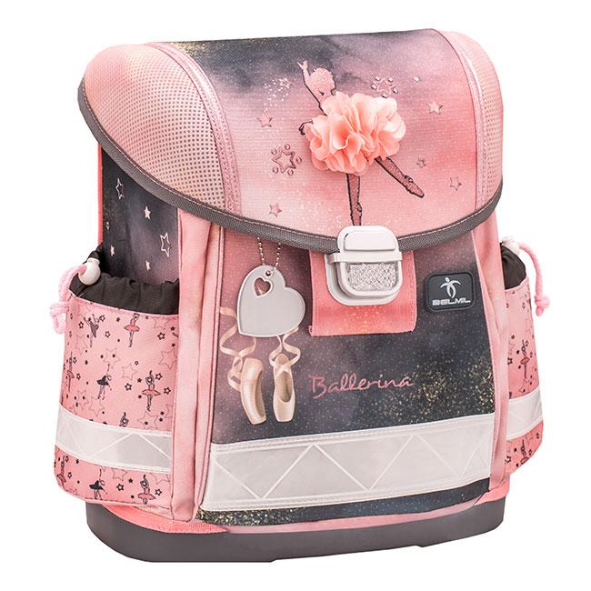 Belmil Ranac za devojcice Ballerina black pink 403-13, Roze