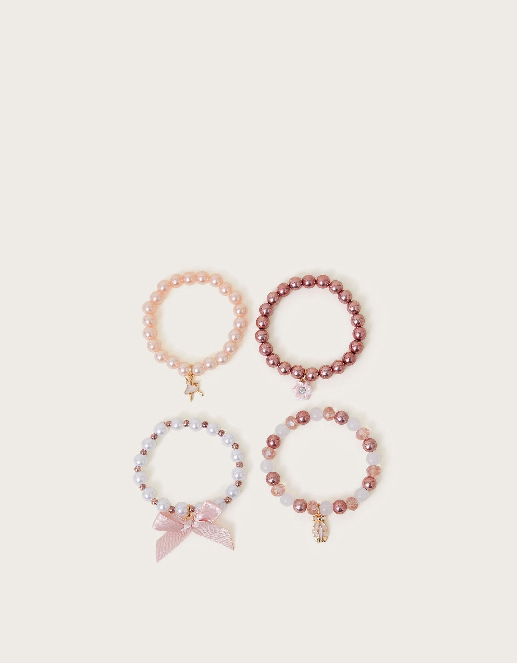 Monsoon Set narukvica za devojčice Ballerina, 4 komada, Šareni