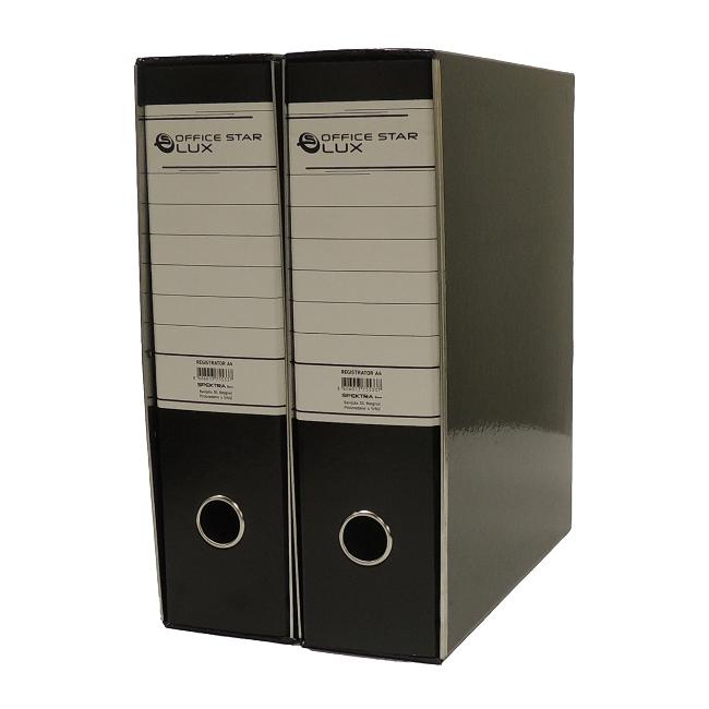 Registrator A4 Office Star Lux, Crni