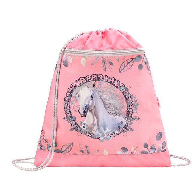 Belmil Sportska torba za devojčice Horse Snowflake 336-91, Roze