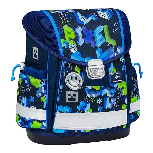 Belmil Ranac za dečake Pixel Cube Game 403-13, 19 L, Šareni