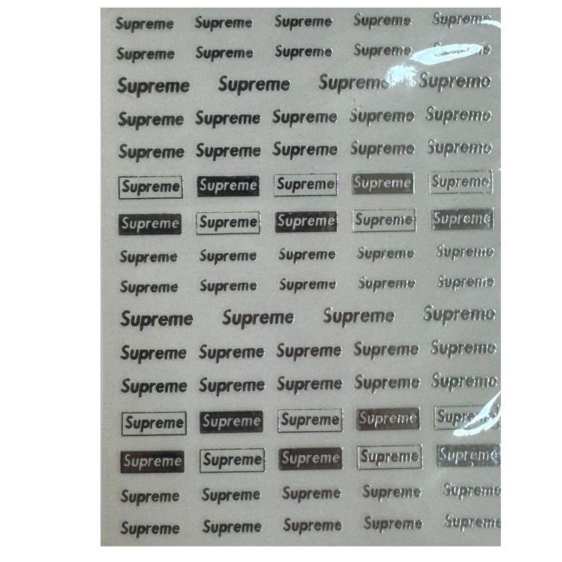 LK Nalepnice za nokte, Supreme, Crne