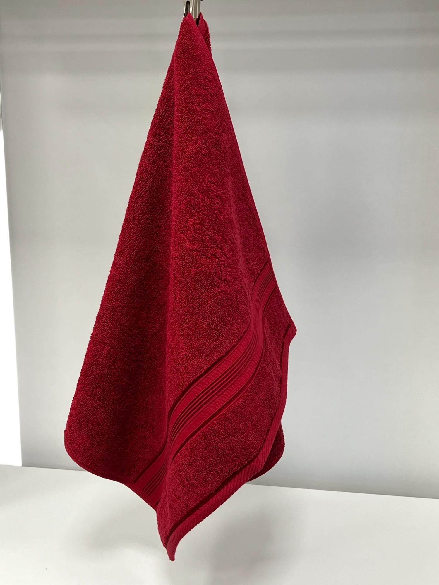 VIKTORIJA Peškir Stock 50x90cm Dezen S6, Bordo