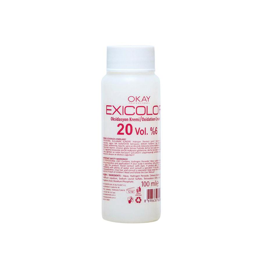 Okay Hidrogen 20Vol. Exicolor, 100ml