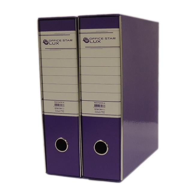 Registrator A4 Office Star Lux, Ljubičasti
