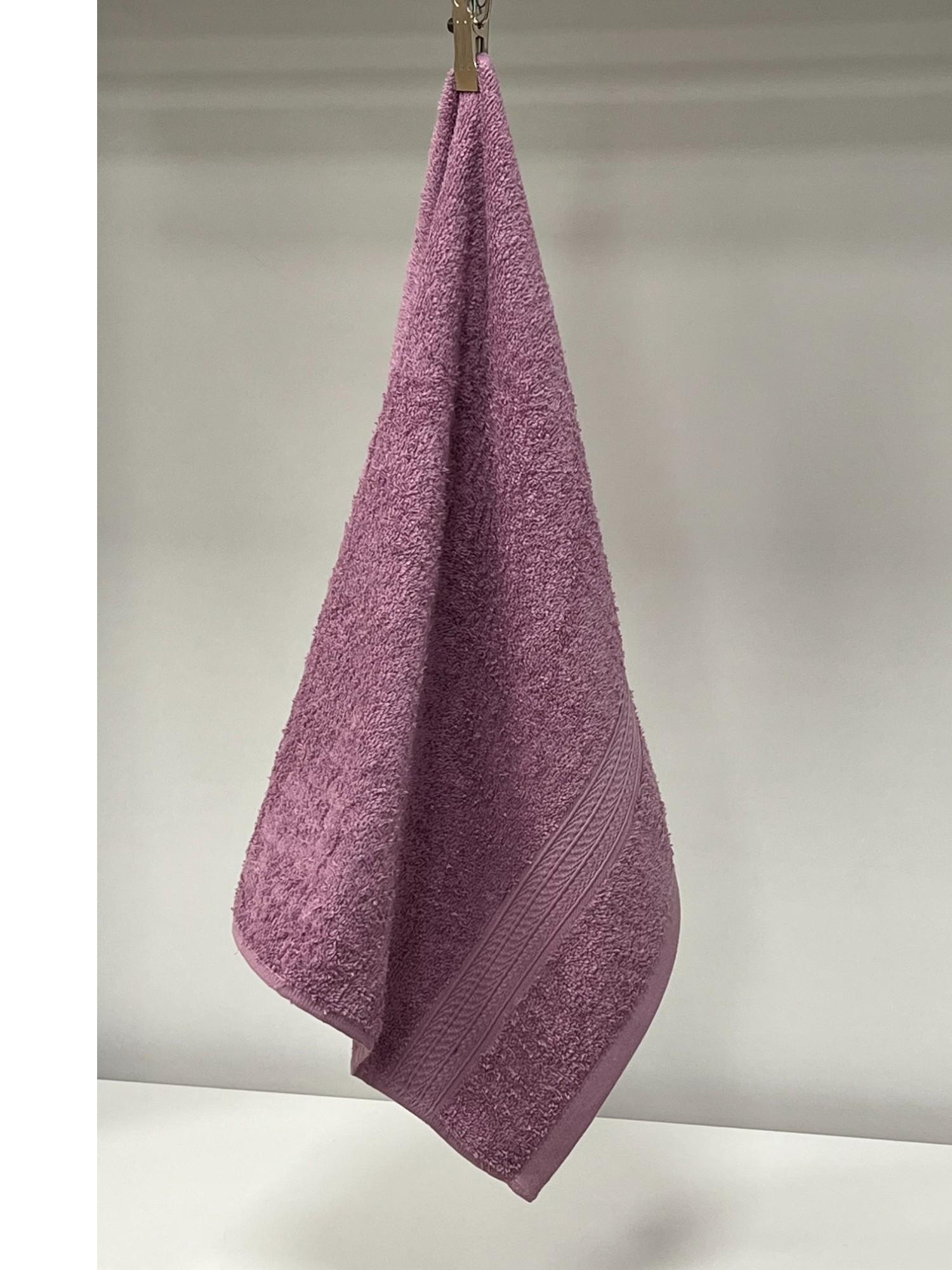 VIKTORIJA Peškir Stock 50x80cm S64 Dezen, Ljubičasti