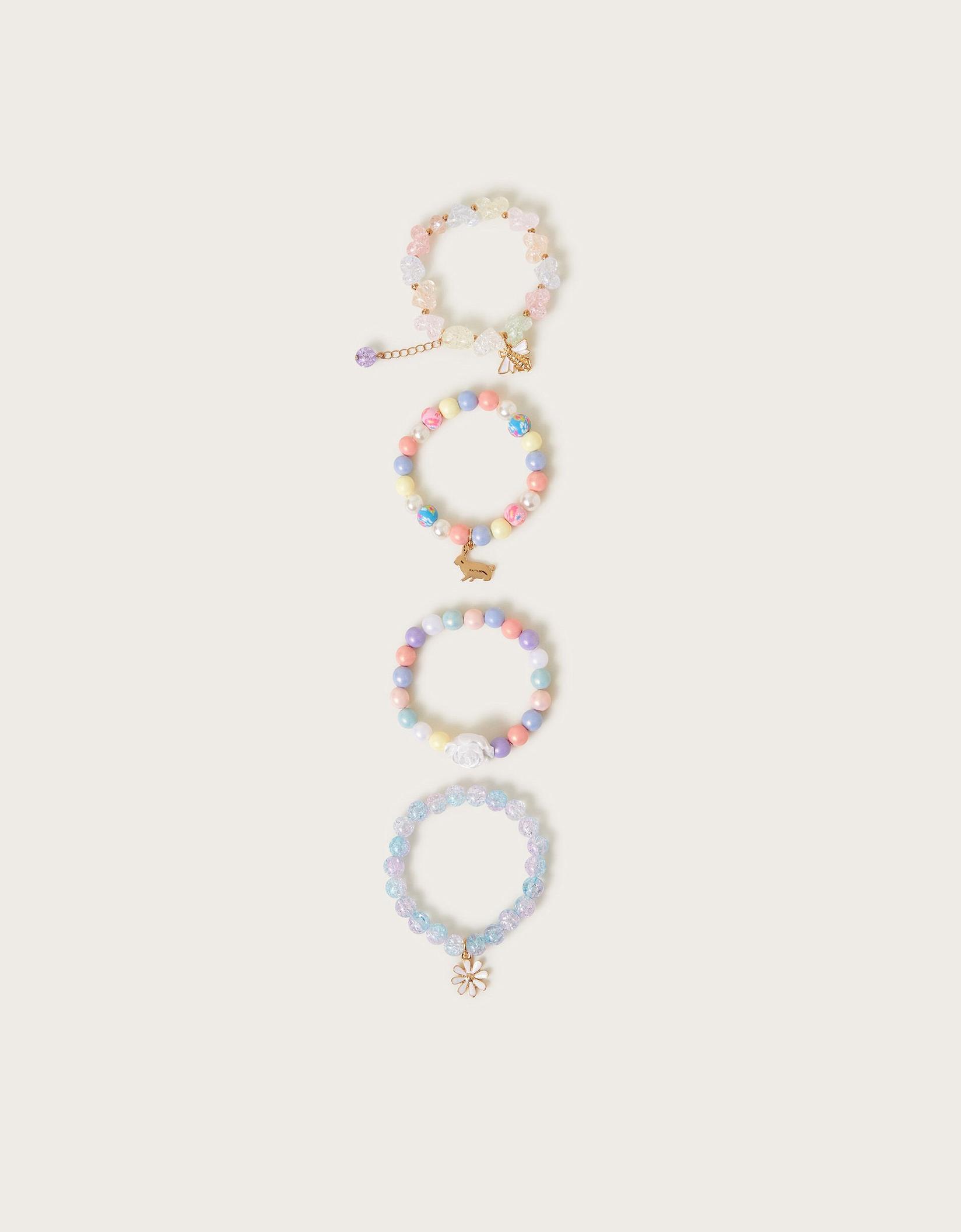 Monsoon Set narukvica za devojčice, 4 komada, Šarene