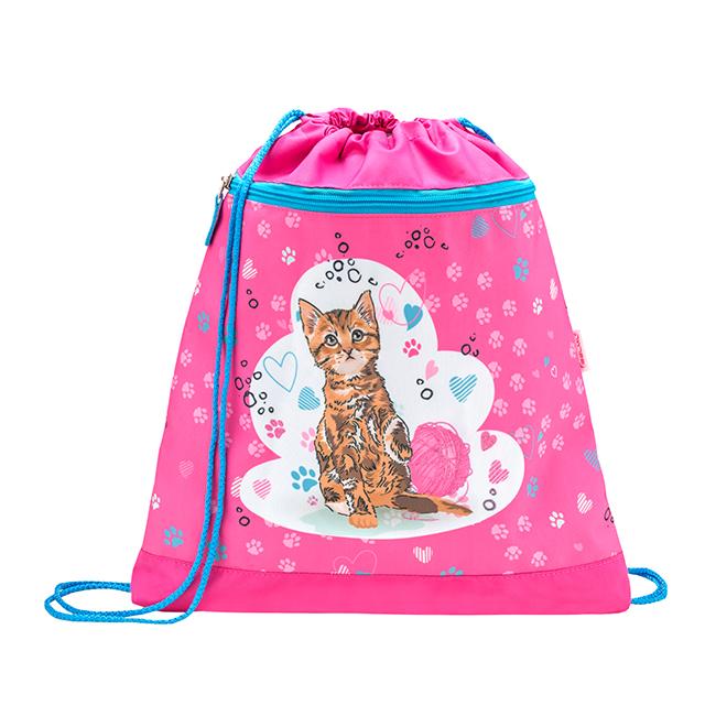 Belmil Sportska torba za devojčice Cute Kitten 336-91, Roze