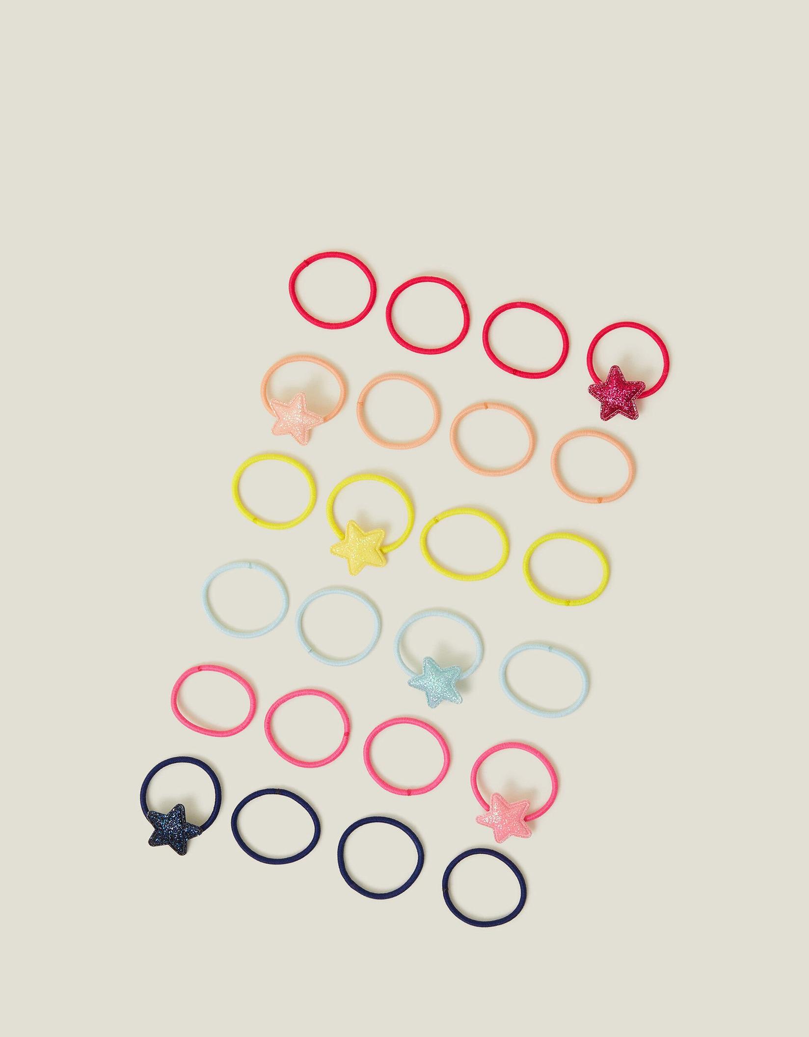 Monsoon Set gumica za kosu za devojčice, 24 komada, Šareni