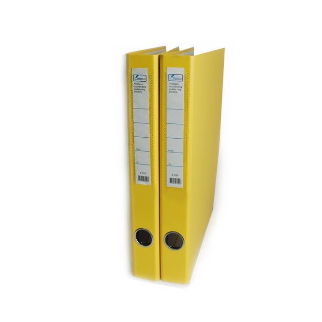 Registrator A4, 4 prstena, Žuti