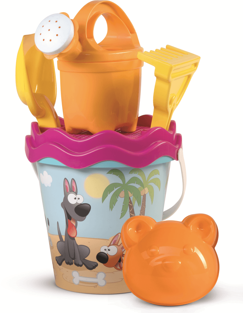 Kančica za plažu Pas 1335-0, sa dodacima, 32x17 cm, šarena