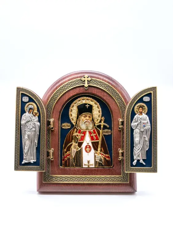 Triptih Sveti Luka Krimski, 220x255x32mm