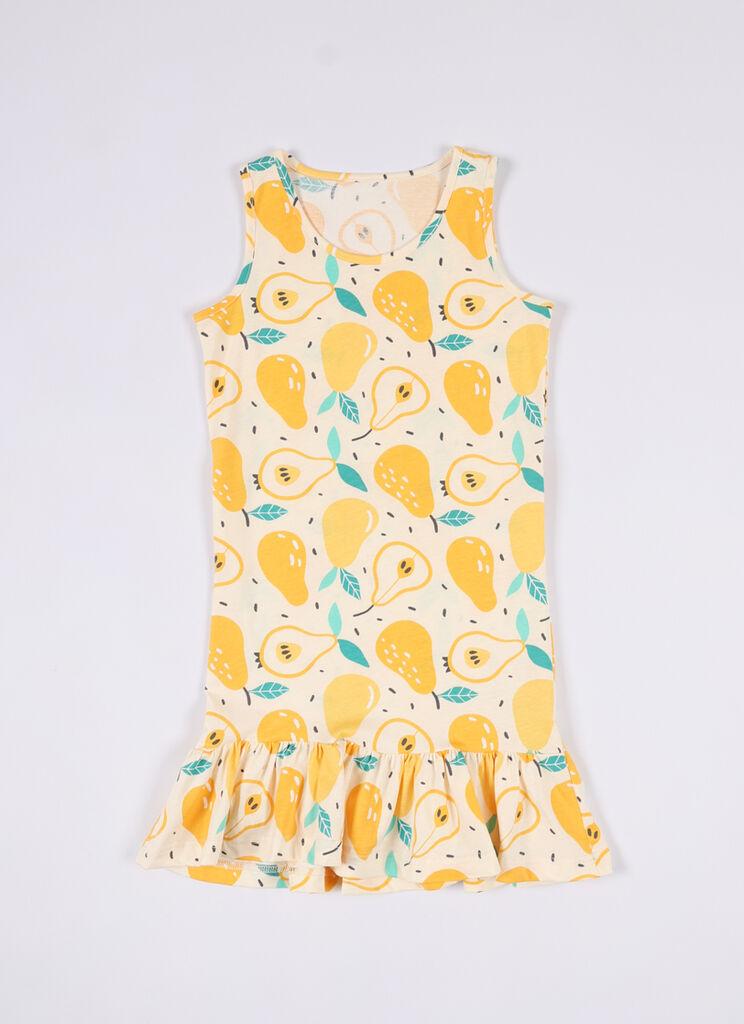 Jasmil Spavaćica za devojčice bez rukava, Krem