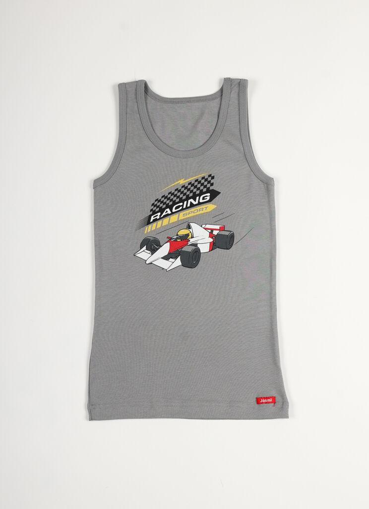 Jasmil Majica za dečake bez rukava, Siva