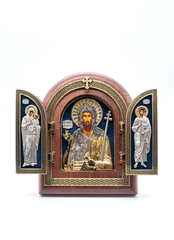 Triptih Sveti Jovan Krstitelj, 220x255x32mm