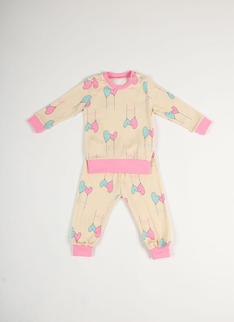 Jasmil Pidžama za bebe, Bež