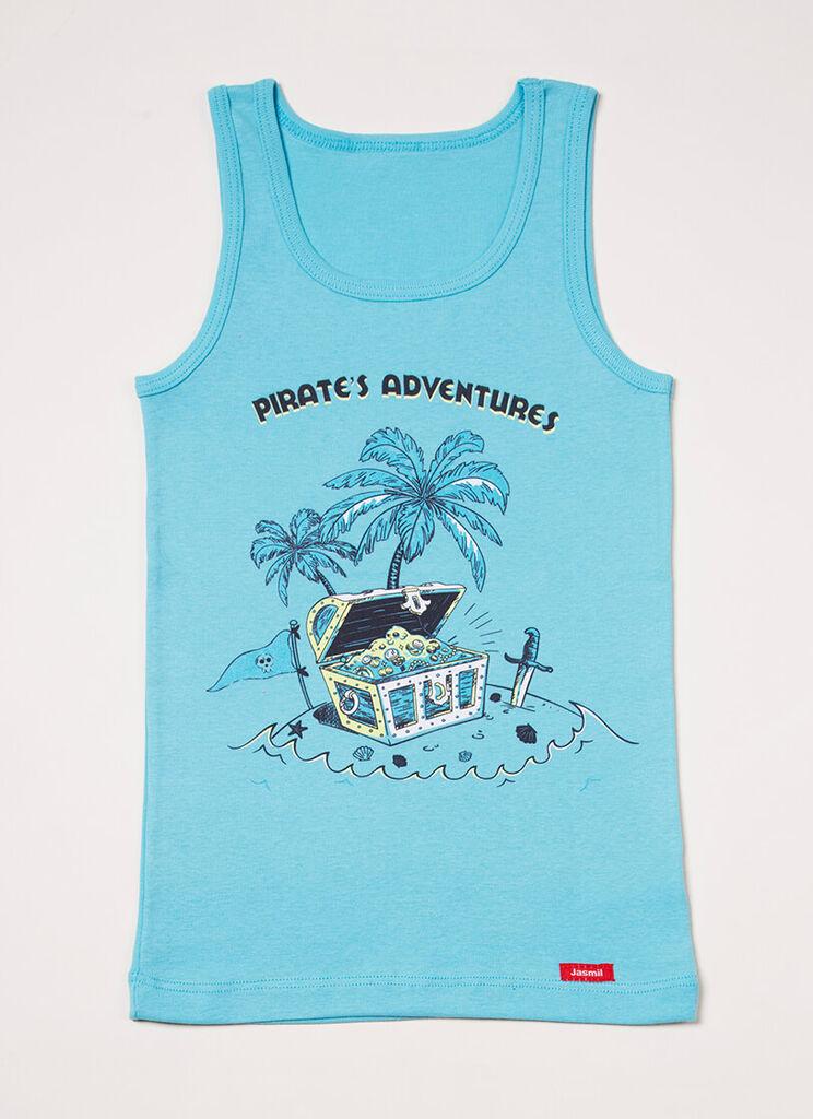 Jasmil Majica za dečake bez rukava, Svetloplava