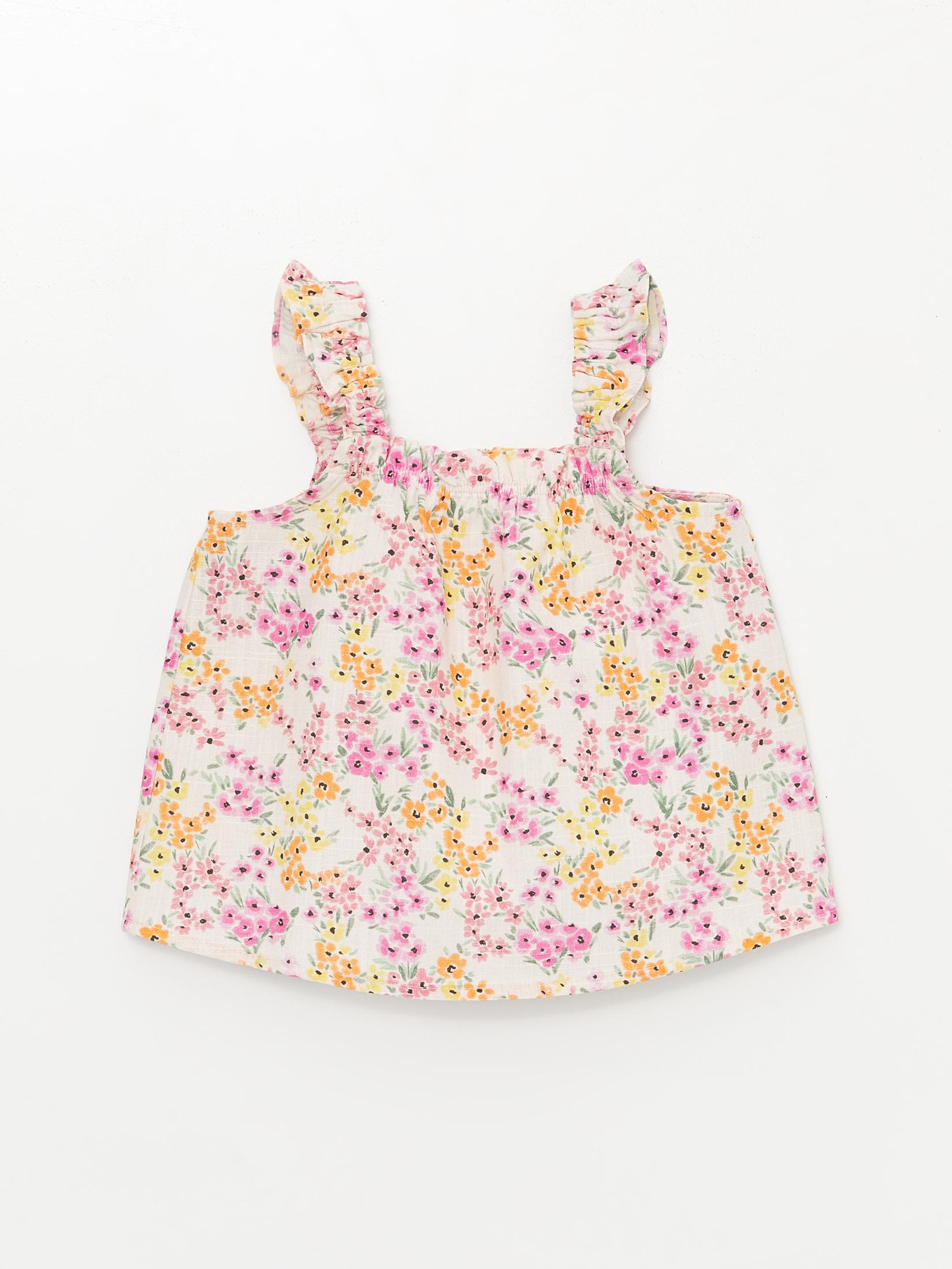 LC Waikiki Majica za devojčice S4LS20Z1-LRA, Šarena