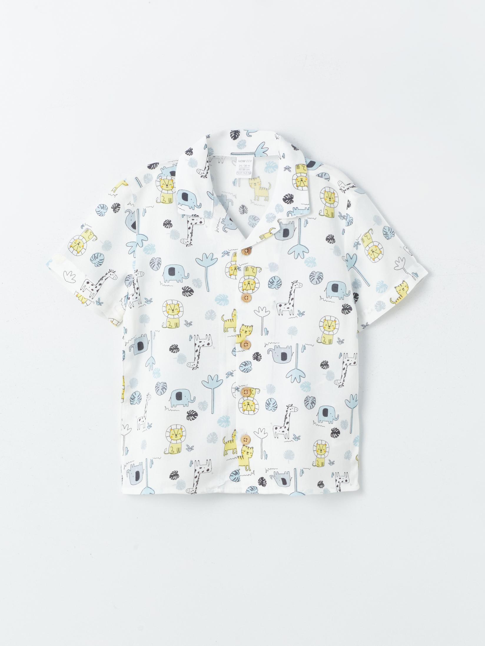 LC Waikiki Majica za dečake S4G143Z1-FFB, Bela