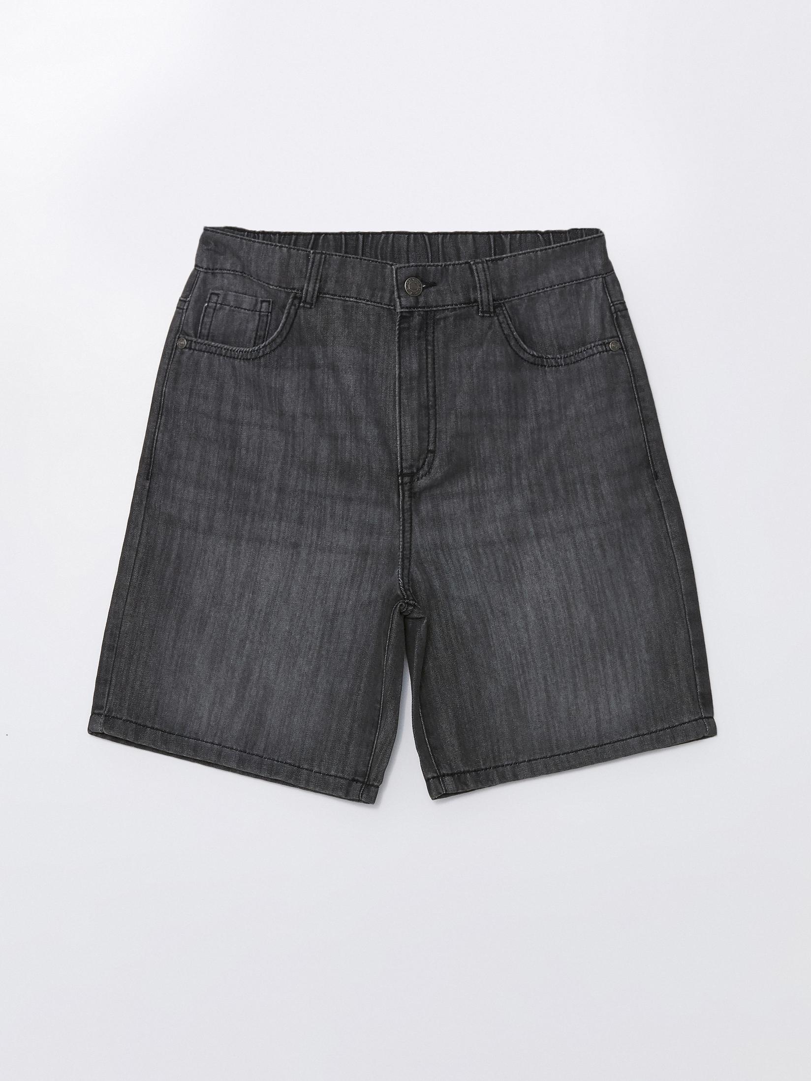 LC Waikiki Teksas šorc za dečake S4HK06Z4-M0U, Crni