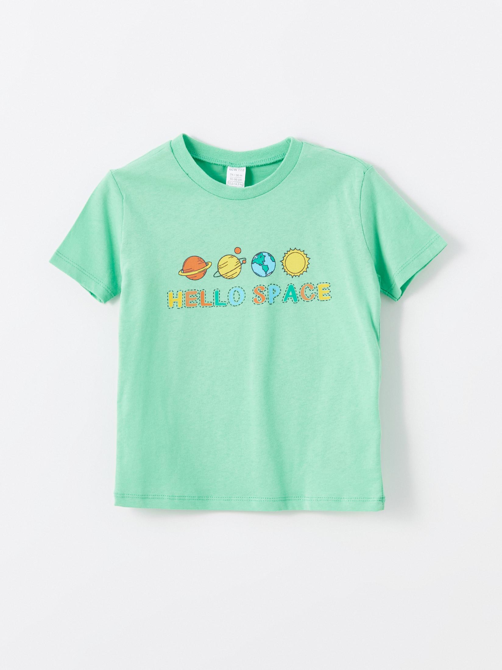 LC Waikiki Majica za dečake S4KF03Z1-GA6, Zelena