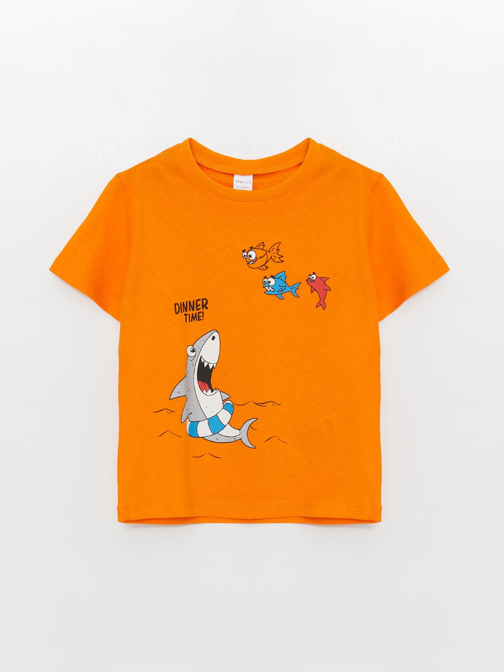 LC Waikiki Majica za dečake S4KO19Z1-KY7, Narandžasta