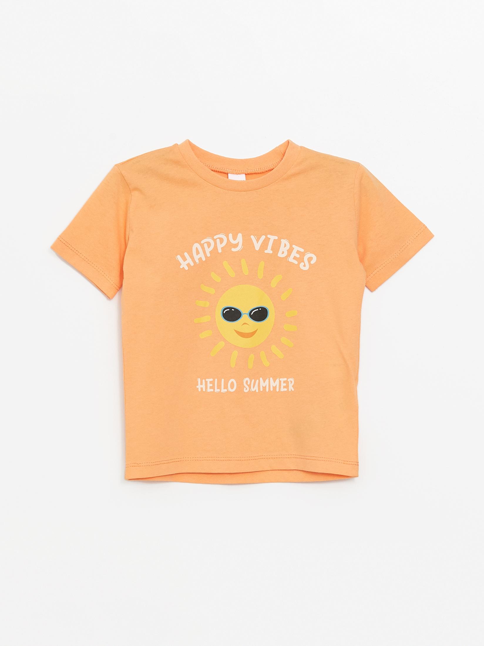 LC Waikiki Majica za dečake S4KF00Z1-G53, Narandžasta