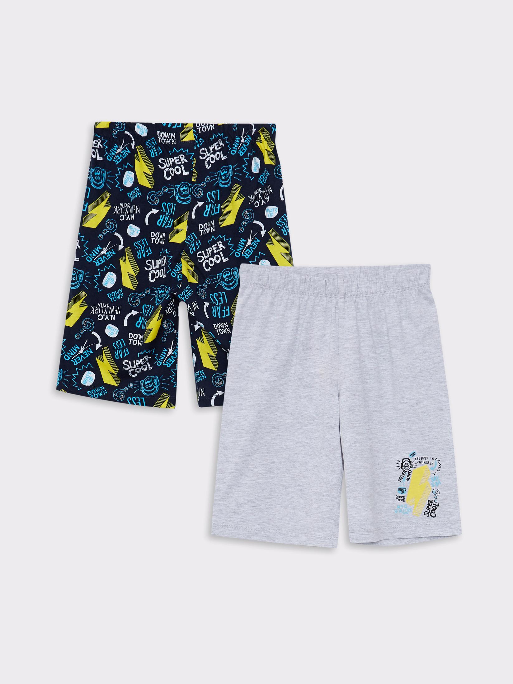 LC Waikiki Donji deo pidžame za dečake S2FV54Z4-LAK, 2 Para, Šareni