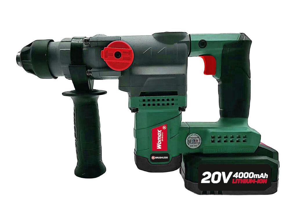 Womax Aku bušilica GP-RH 21 LI, Pneumatska