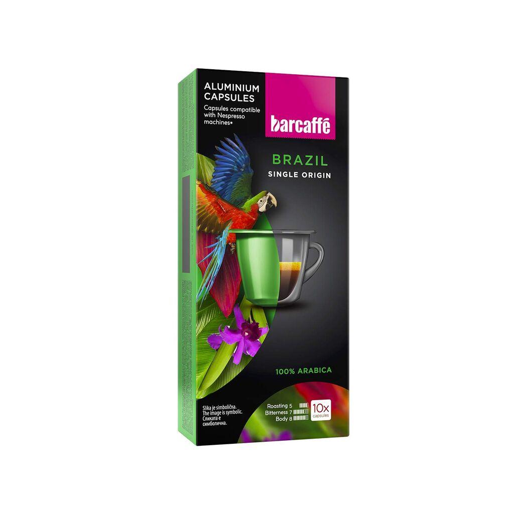 Barcaffe Kapsule za kafu Brazil, 10 komada, 55 g