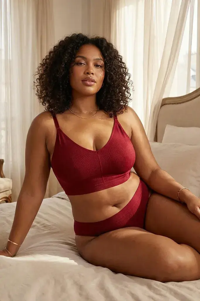 Trendyol Curve Ženski top Tbbss23Cw00001, Bordo