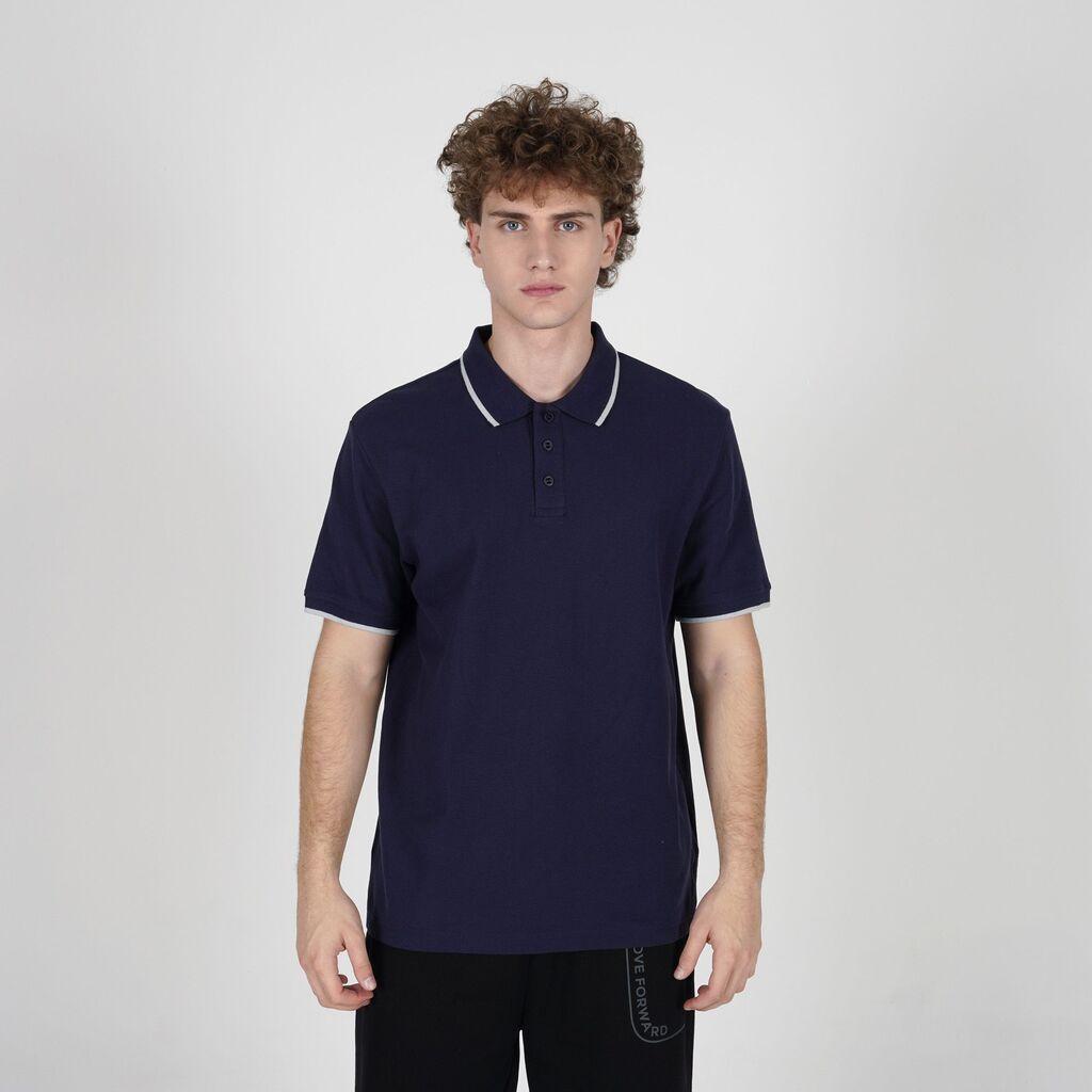 Slazenger Muška majica kratkih rukava Regis M, Polo kragna, Teget