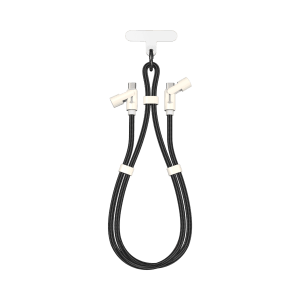 S-BOX Kabl Lanyard Type-C na Type-C, 1.5 m, Crni