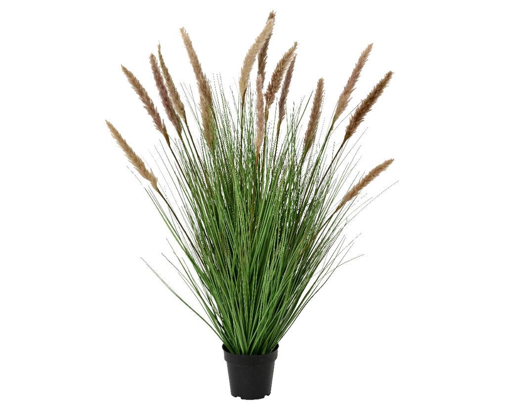 Kaemingk Ukrasna veštačka biljka Pampas u saksiji, 110cm