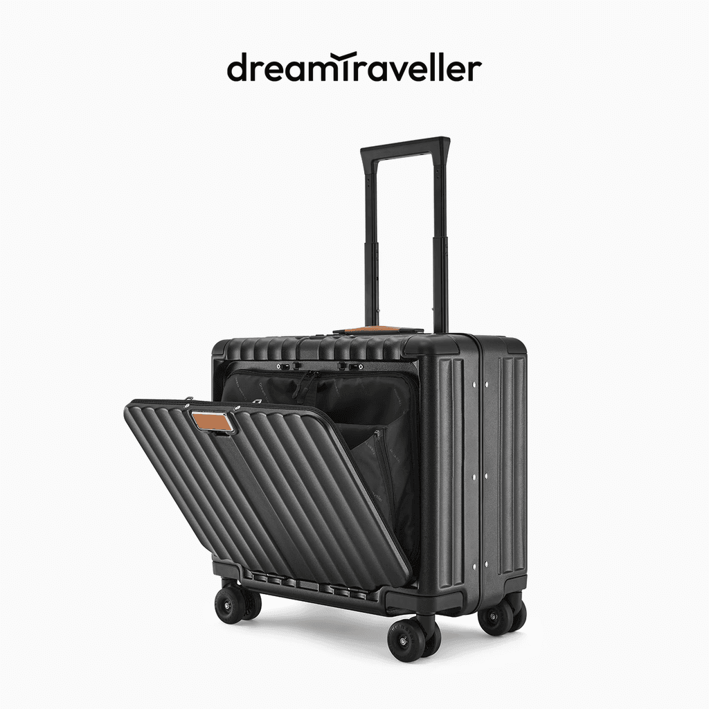 Dream Traveler Kofer, 45.7 cm, Crni