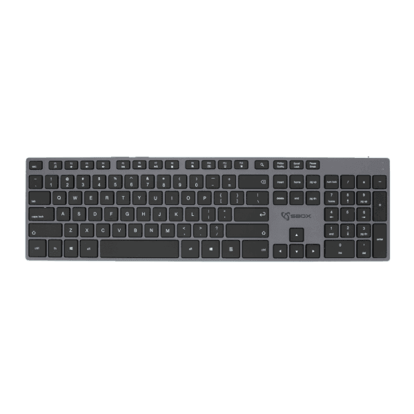 S-BOX Bežična tastatura WK 131, US, Crna