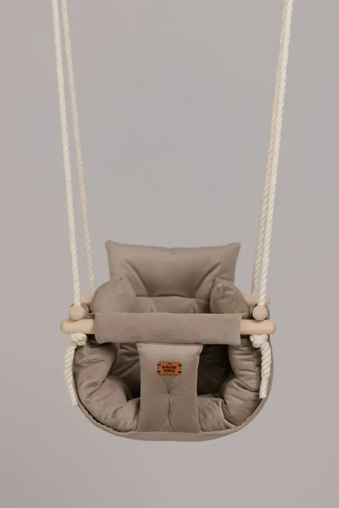 Bohome Design Sobna ljuljaška za bebe Luxury Sand, Bež