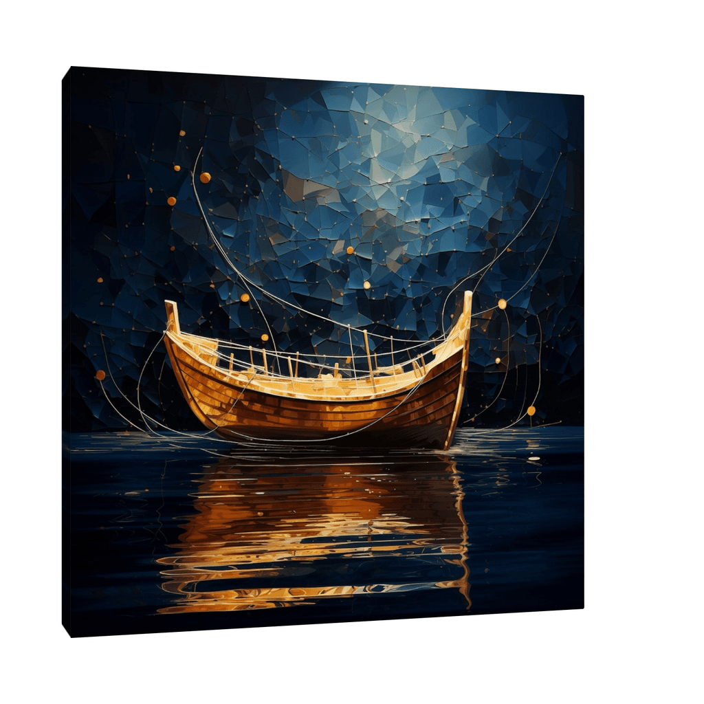 Canvas Slika na platnu Brod na pučini 2, Bez rama, 100x100 cm