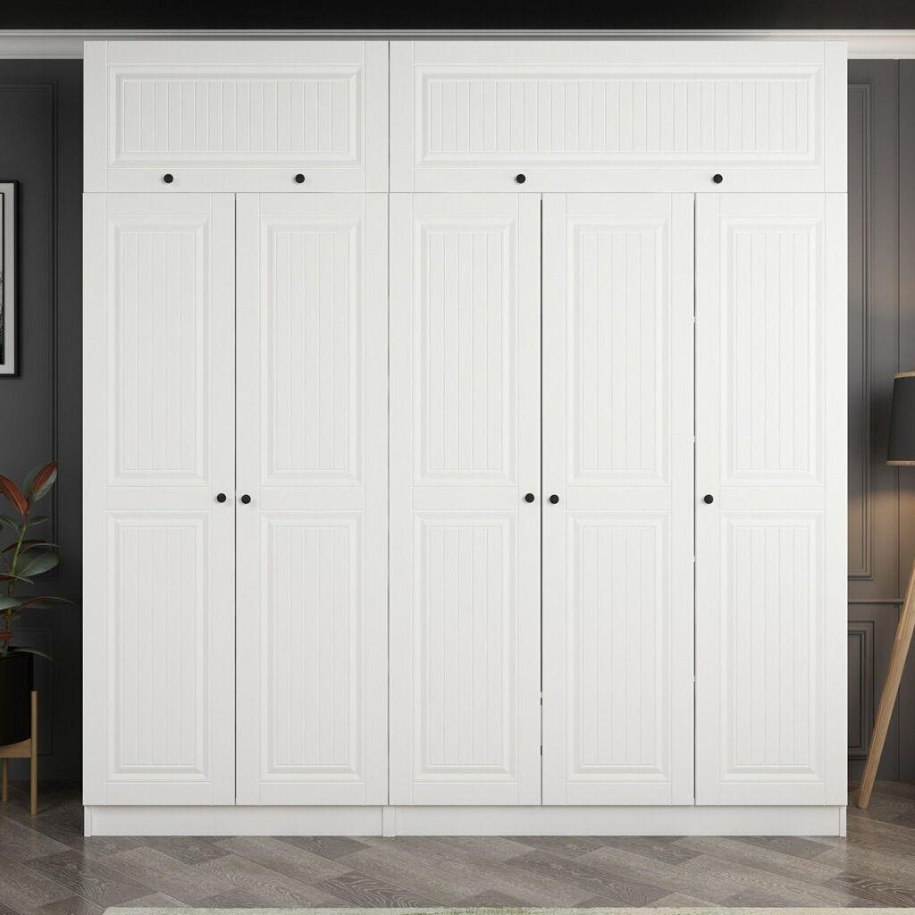 Hanah Home Garderober Kale-5228, 225x255x52 cm, Beli