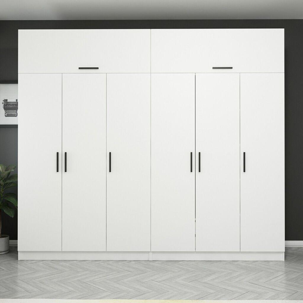 Hanah Home Garderober Kale-3932, 270x255x52 cm, Beli