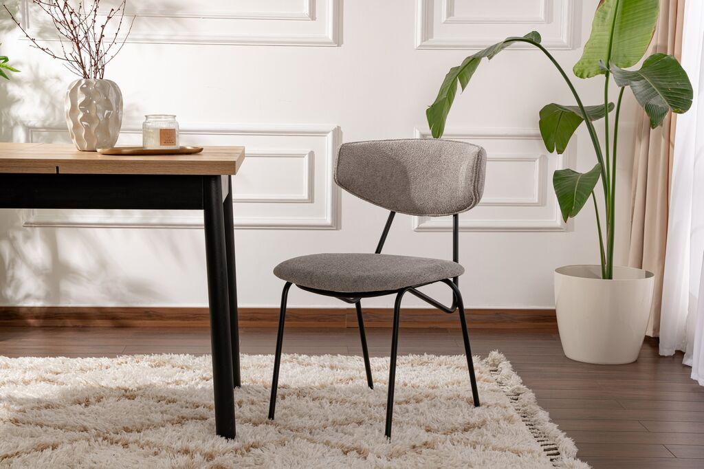 Hanah Home Set trpezarijskih stolica Nancy , 2 komada,  Sivi