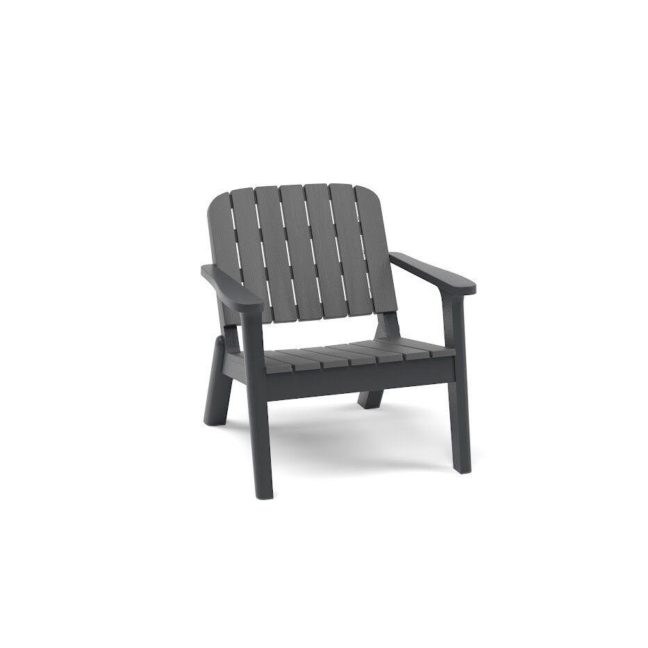 Hanah Home Trpezarijska stolica Silva, 67x78x60 cm,  Tamnosiva