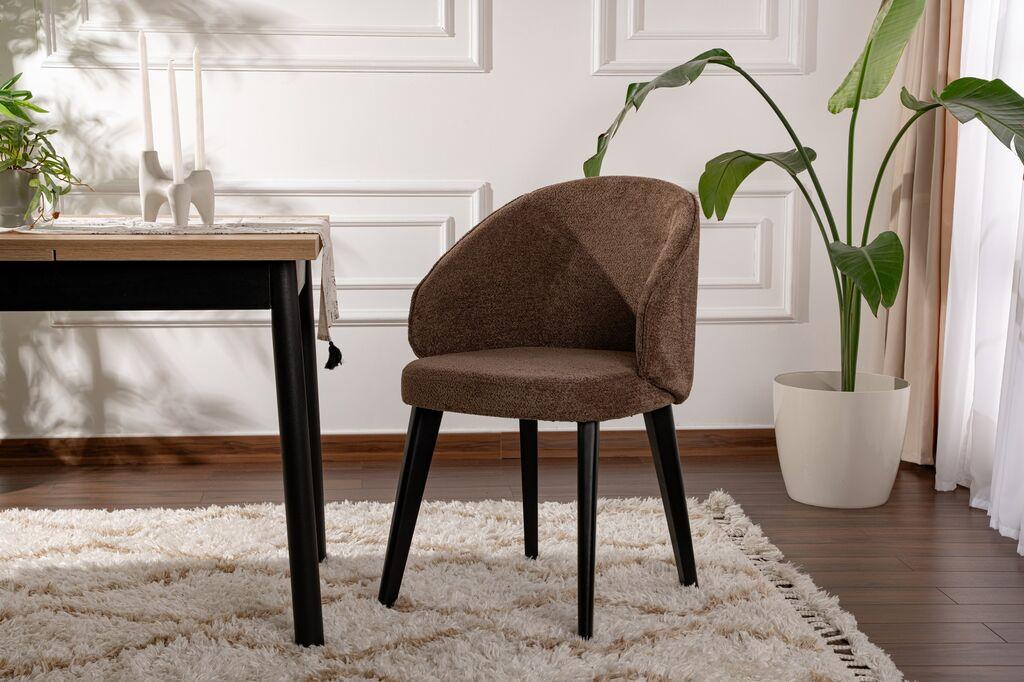 Hanah Home Set trpezarijskih stolica Bentley , 2 komada,  Braon